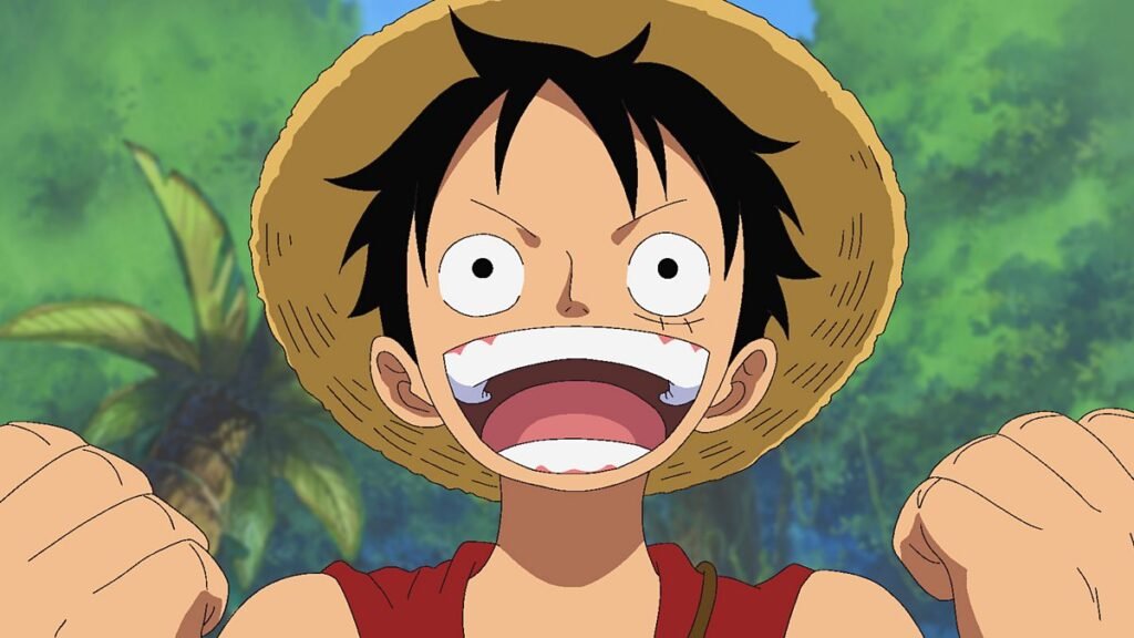 image de luffy de one piece enthousiaste